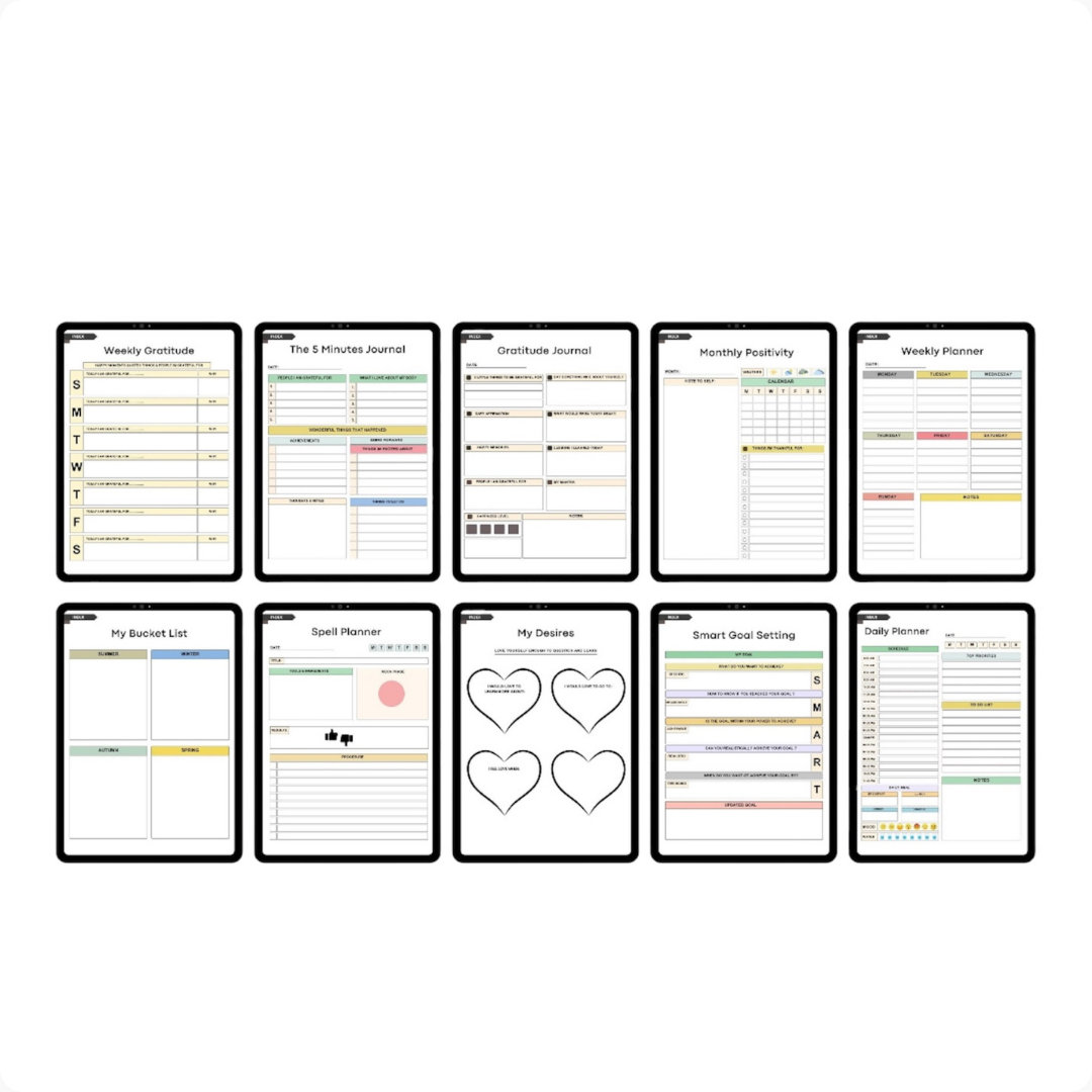 Planner Bien-Être Mental