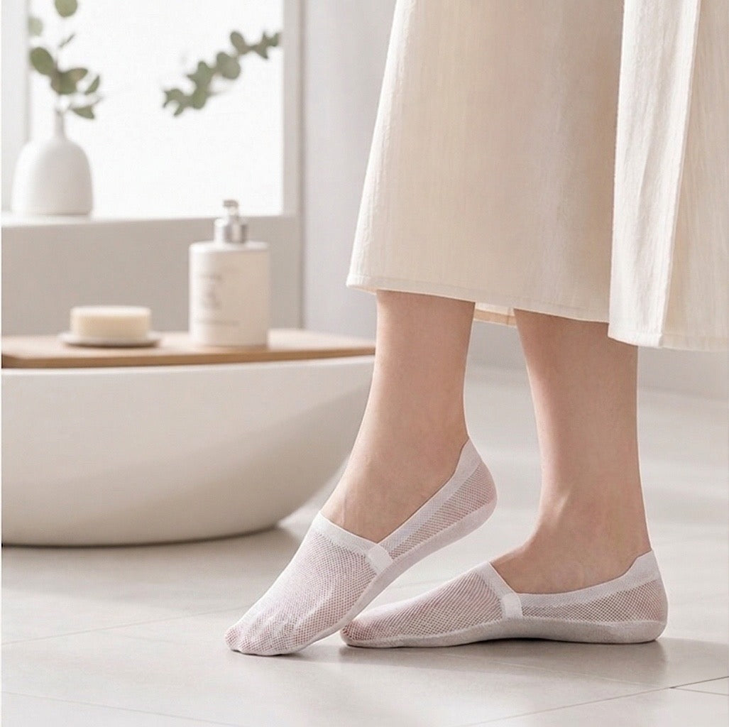 Chaussettes respirante anti-dérapante