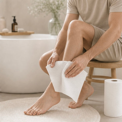 Serviettes jetable pour pieds